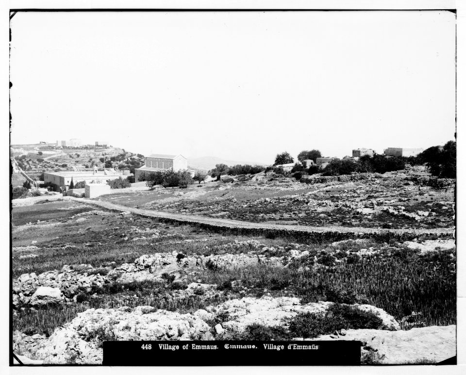 Environs of Jerusalem. Emmaus (El-Kubebeh) LOC matpc.06753