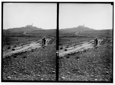 Environs of Jerusalem. Neby Samwil. Near view showing crusader church, now a mosque LOC matpc.02646