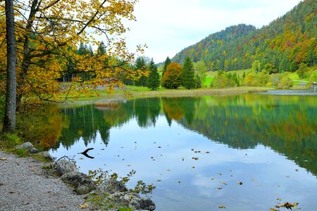 Lake landscape nature photo