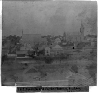 Episcopal and Baptist Churches, Stockton, San Joaquin County LCCN2002717198