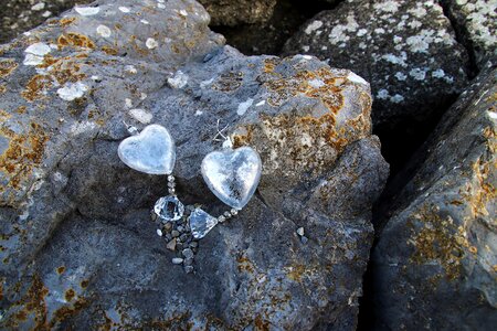 Hearts glass glow
