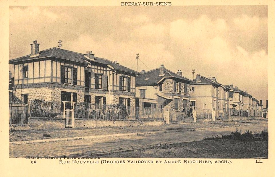 Epinay-sur-Seine.Rue Nouvelle