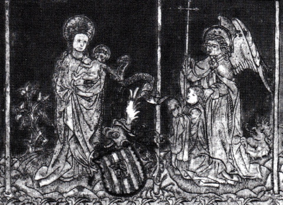 Epitaaf Arnold I van Merode (Dom van Aken) (detail)