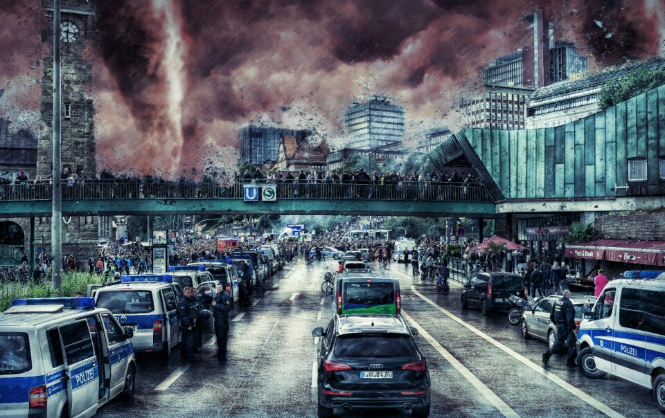 Natural disaster damage destruction
