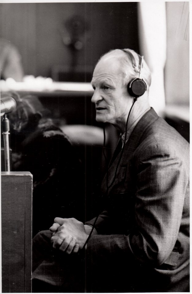 Erich Hippke, third defense witness in the Milch Trial