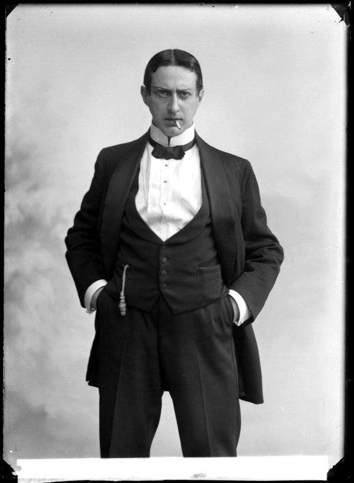 Erik Petschler in Amatörtjuven at Vasateatern 1914 - SMV - NP040