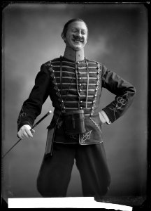 Erik Petschler in Inkvartering at Vasateatern 1915 - SMV - GP034