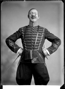 Erik Petschler in Inkvartering at Vasateatern 1915 - SMV - NP041