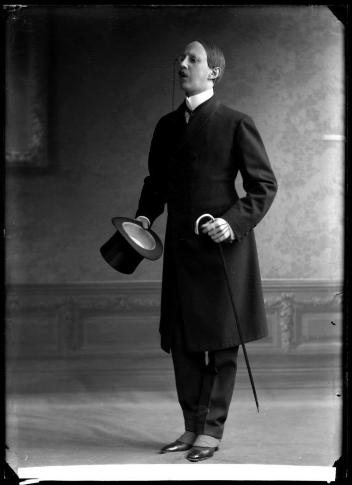 Erik Petschler in Som man är klädd at Vasateatern 1913 - SMV - GP032