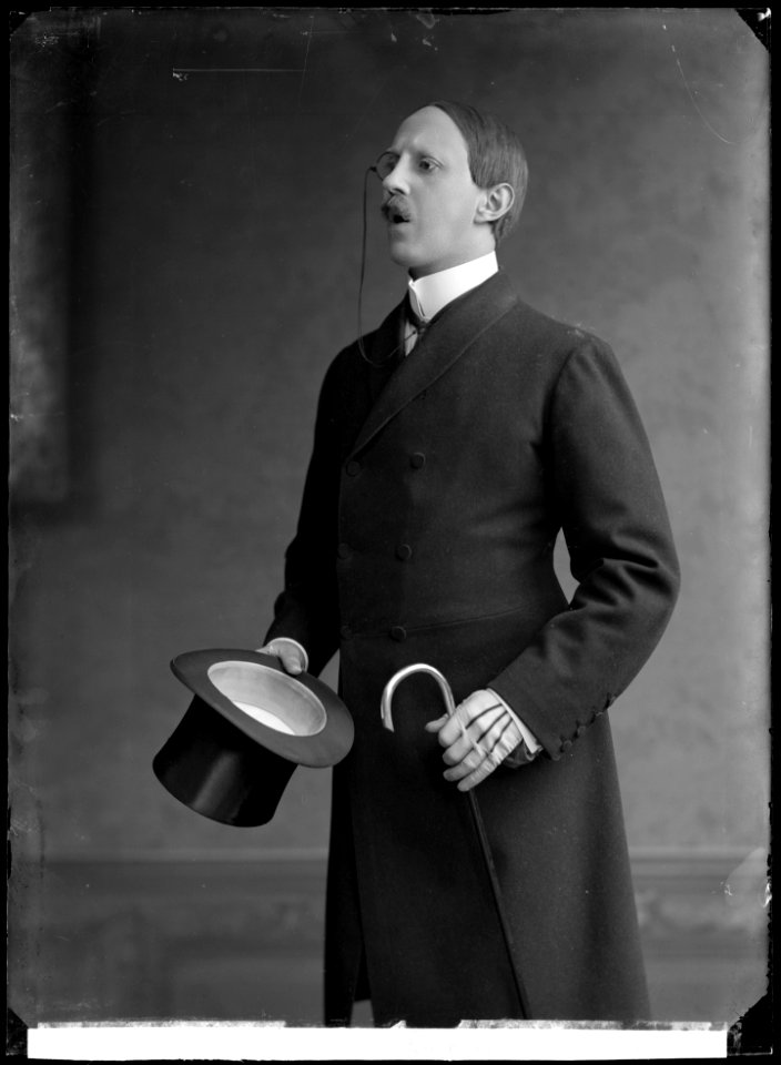 Erik Petschler in Som man är klädd at Vasateatern 1913 - SMV - NP039