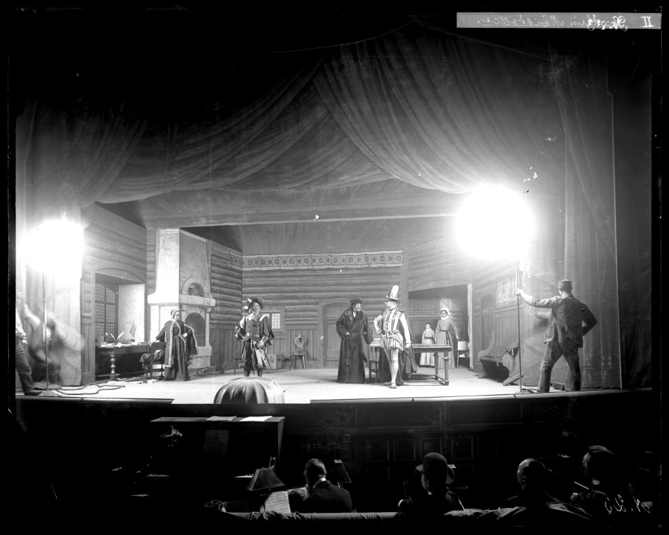 Erik XIV, Svenska teatern 1899. Föreställningsbild - SMV - SvT086