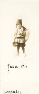 Erik von Geijer som tomte, 1914 - Hallwylska museet - 107984