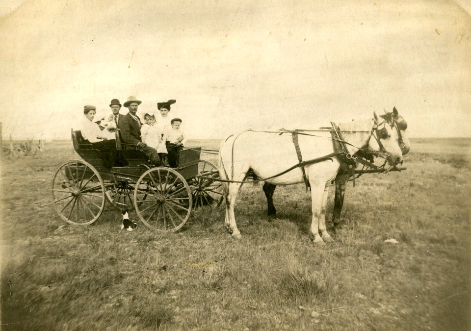 Erland & John Ridderstedt & families c 1910