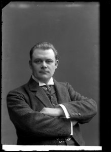 Erland Wagner, actor, undated portrait about 1910 - SMV - GV004