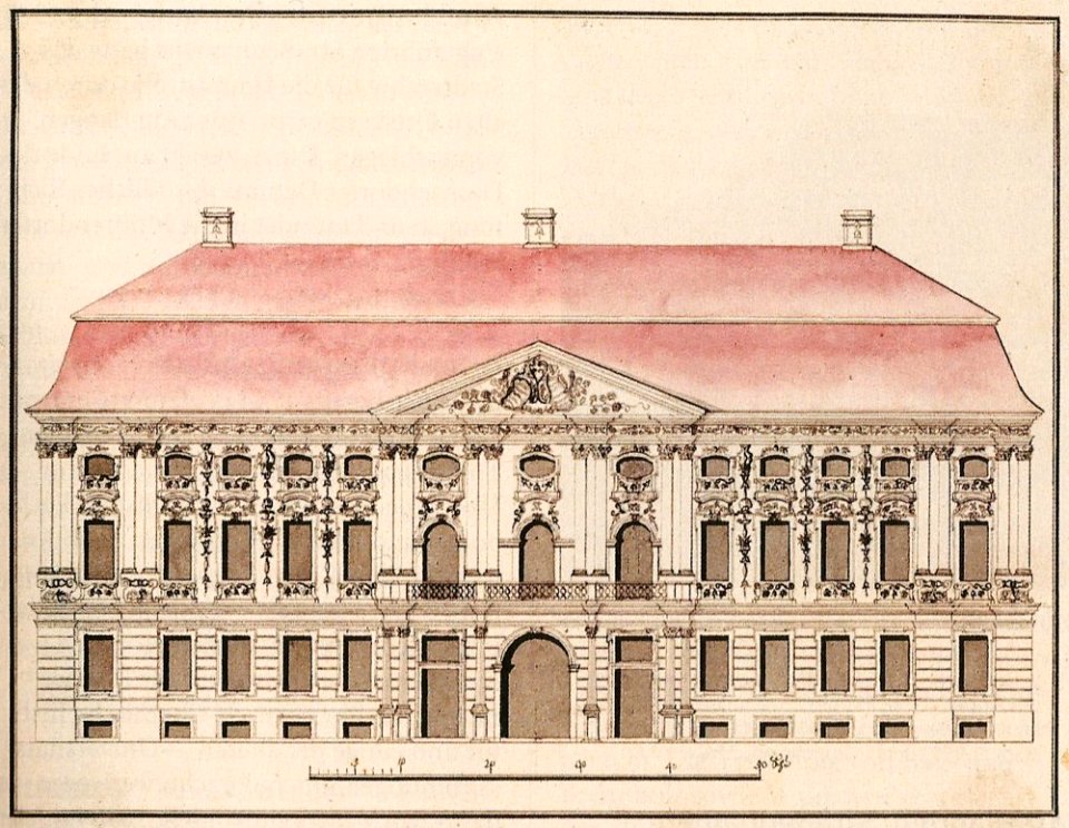 Erlangen Altensteinsches Palais um 1780