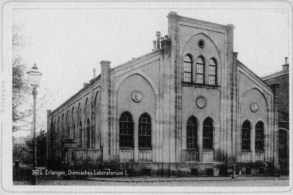 Erlangen Chemisches Laboratorium Gorupskapelle 1895 001