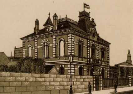 Erlangen Germanenhaus um 1890