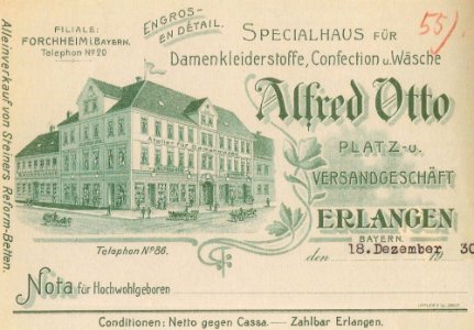 Erlangen Hauptstraße um 1900 002