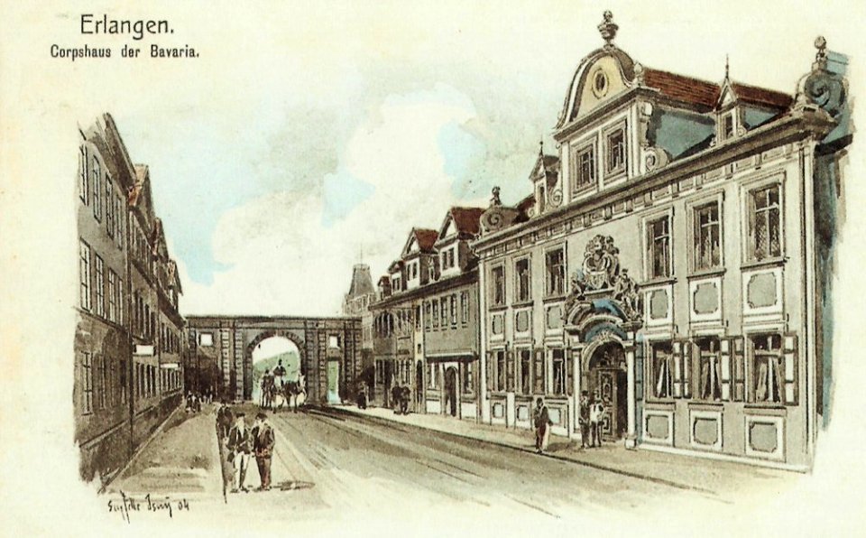 Erlangen Postkarte 006