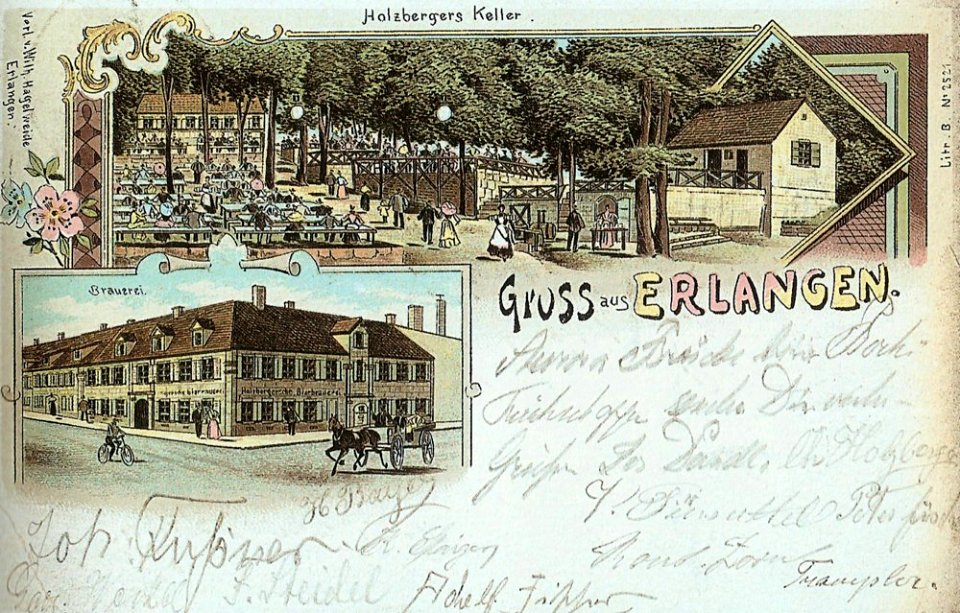Erlangen Postkarte 016