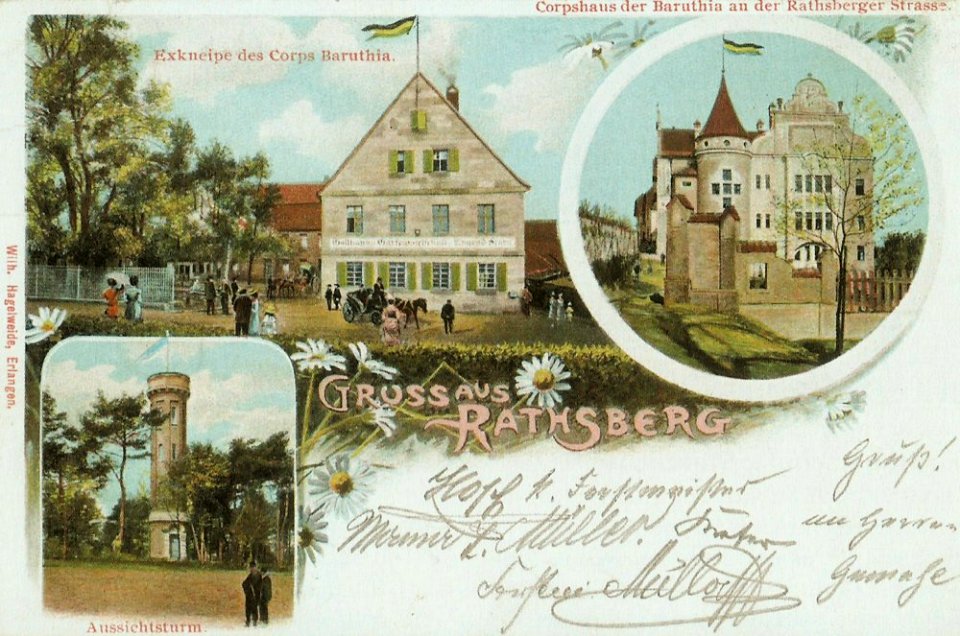 Erlangen Postkarte 014