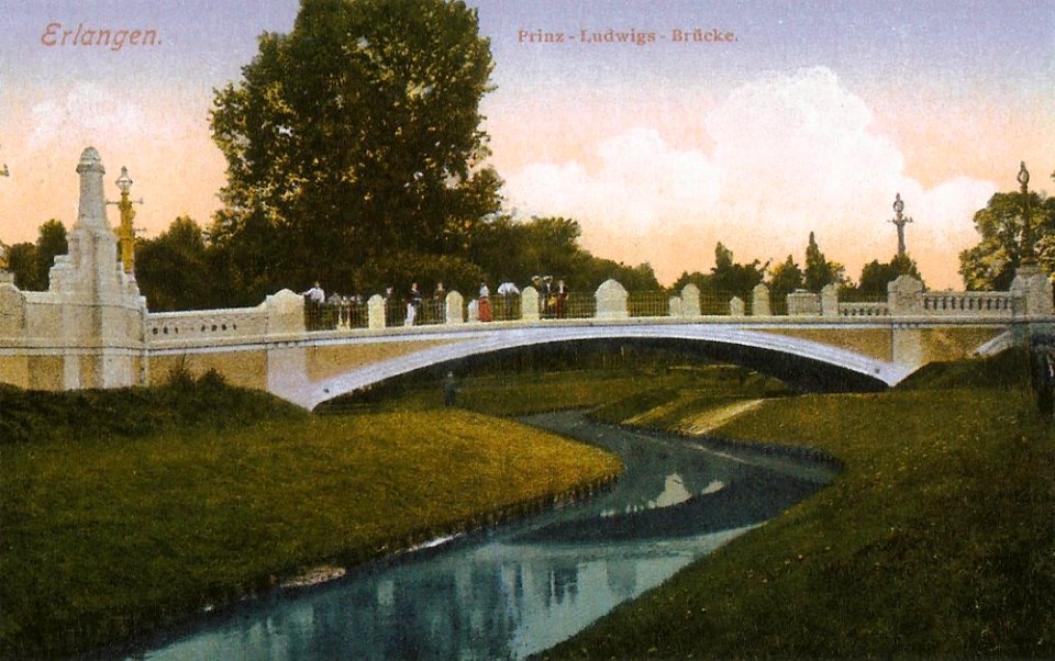 Erlangen Postkarte 020