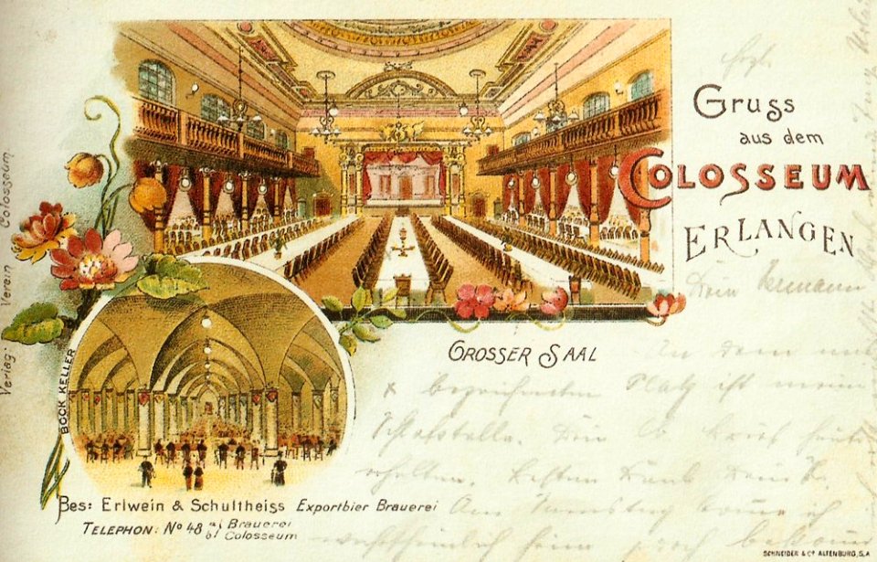 Erlangen Postkarte 018