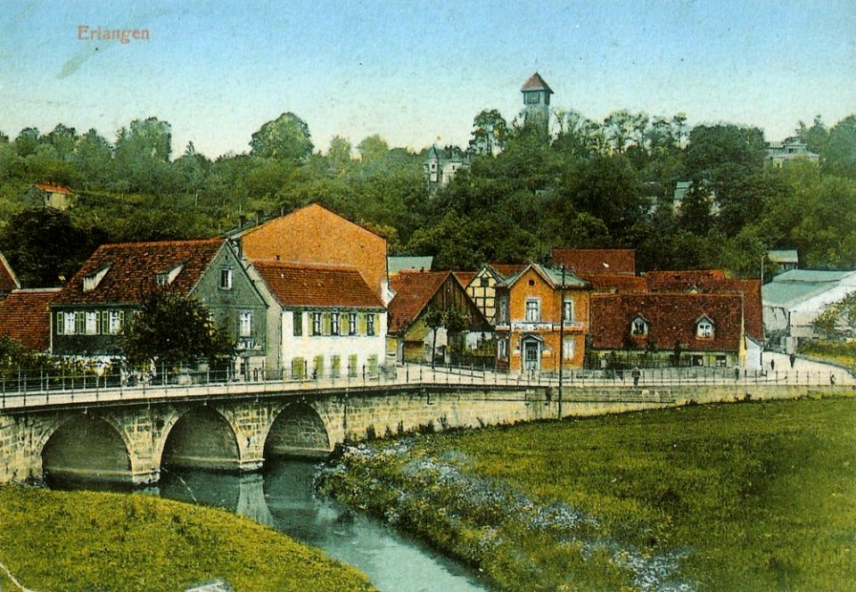 Erlangen Postkarte 013