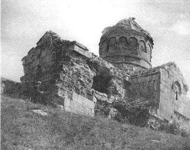 Ermakov. № 12482 Zaqi church ruins