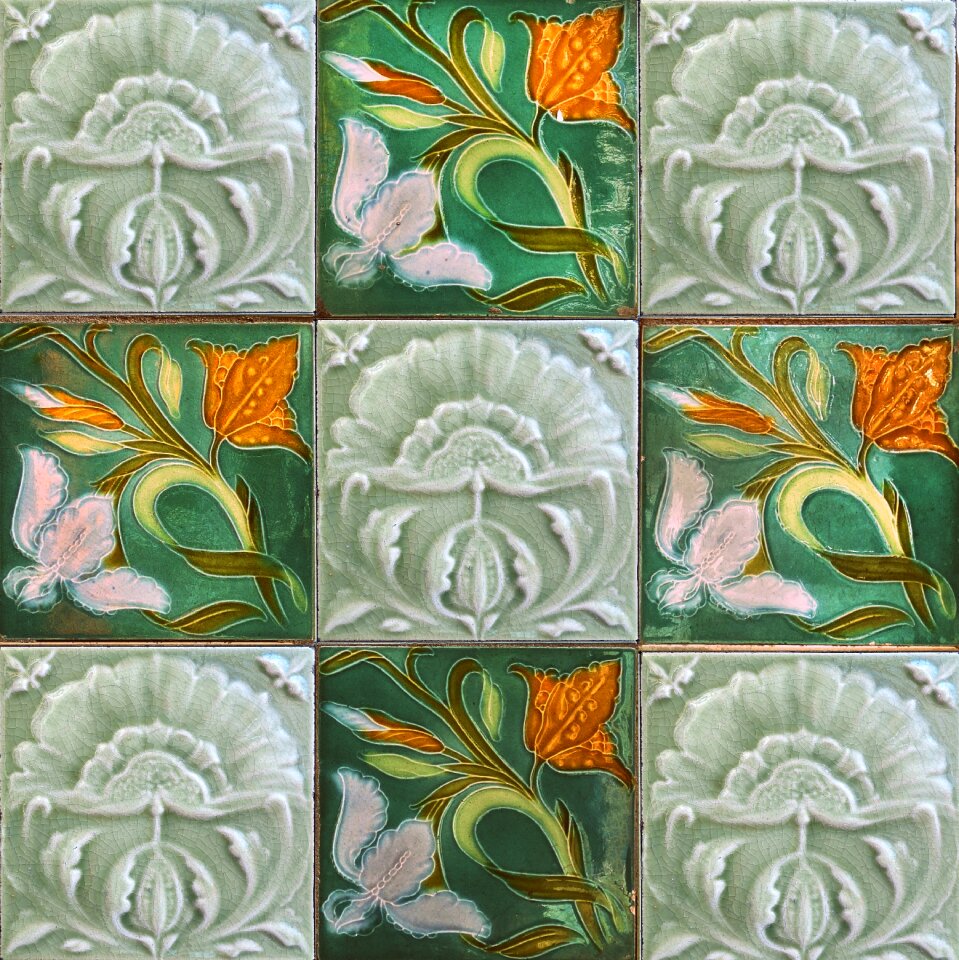 Jugendstil art nouveau decorative