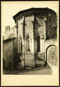 Ermitage ou Chapelle de la Trinité de Saint-Emilion - J-A Brutails - Université Bordeaux Montaigne - 1232