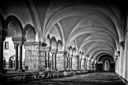 Monastery historically rhaeto romanic photo