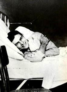 Ernest Hemingway, 1918, American Red Cross Hospital