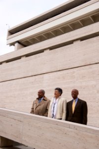 Ernest Green, Carlotta Walls LaNier, Terrence Roberts (DIG13683-010)