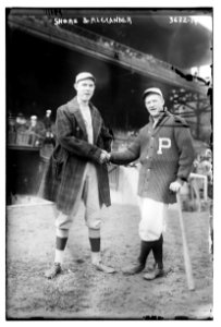 Ernie Shore, Boston AL & Grover Cleveland Alexander, Philadelphia NL, 1915 World Series LCCN2014700060
