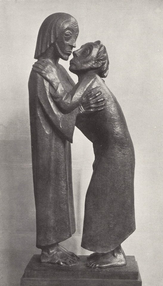 Ernst Barlach - Das Wiedersehen, 1926