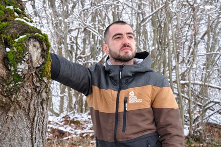 Timber jacket beard photo