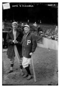 Ernie Shore, Boston AL & Grover Cleveland Alexander, Philadelphia NL, 1915 World Series (baseball) LCCN2014700003