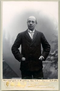 Ernst Gistedt, porträtt - SMV - H3 095