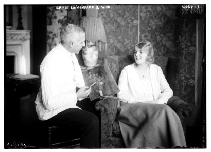 Ernst Linnenkamp and wife LCCN2014716623