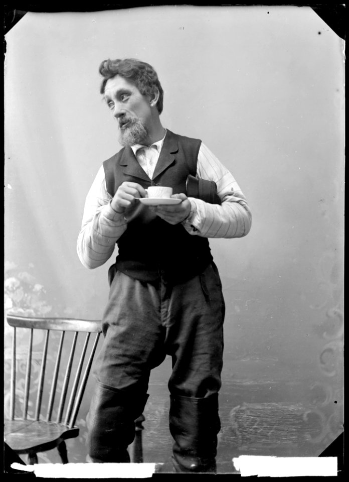 Ernst Fastbom, rollporträtt - SMV - GF036