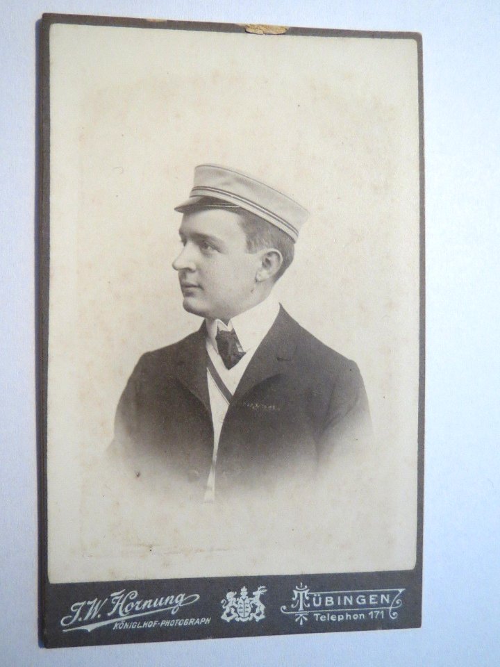 Ernst Stock, Corps Rhenania, Tübingen, 1904