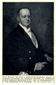 Ernst von Mendelssohn-Bartholdy by Nicola Perscheid