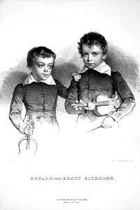 Ernst und Eduard Eichhorn Litho