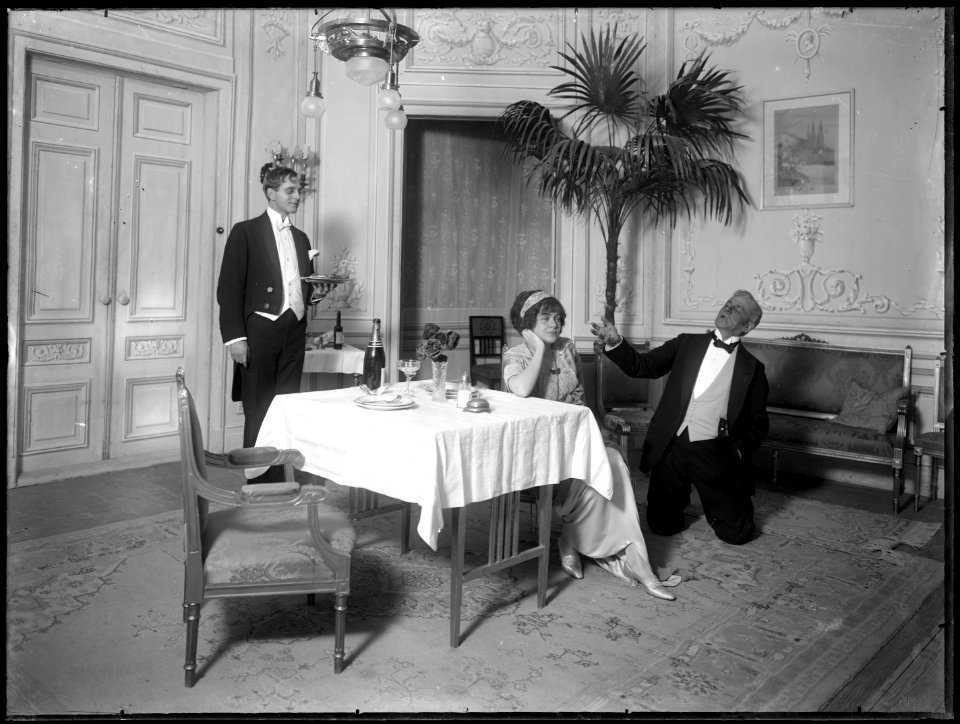 Eros, Intima teatern 1912. Föreställningsbild - SMV - IT002