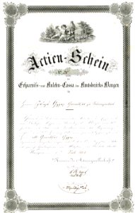 Ersparniss- und Anlehn-Cassa des Amtsbezirks Wangen 1853