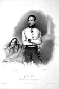 ERzerzog Albrecht 1837 Litho photo