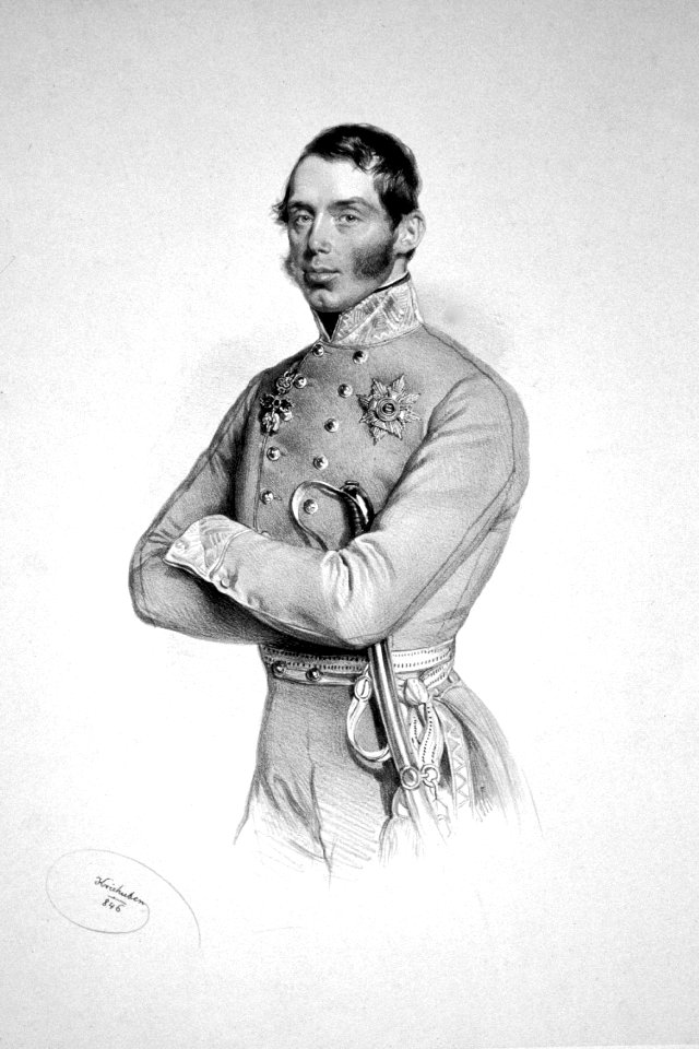 Erzherzog Albrecht 1846 Litho