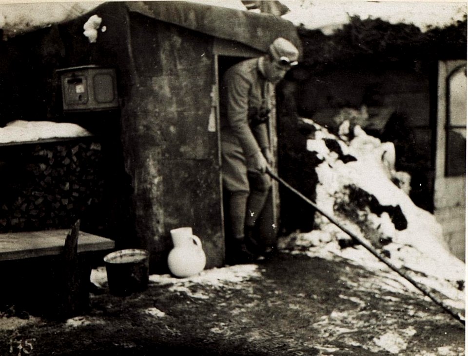 Erzherzog Karl Albrecht auf der Plätzwiese, Batterie 8-41. (BildID 15582807)