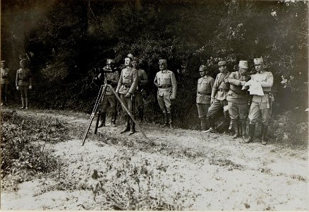 Erzherzog Karl besucht da VIII. Korpskommando in Luzk (Luck) (BildID 15550055)